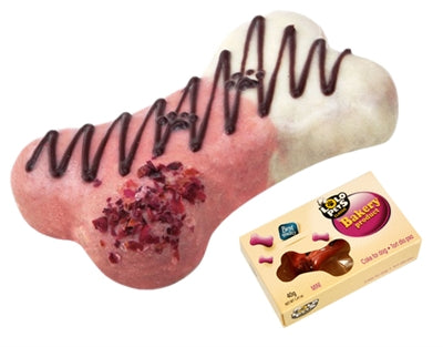 LOLOPETS CAKE FOR DOGS MINI BOSVRUCHTEN HONDENSNACK 8X4X2 CM