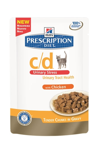 HILL'S FELINE C/D URINARY STRESS KIP 12X85 GR