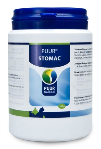 PUUR NATUUR STOMAC (MAAG) HOND EN KAT 100 GR