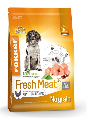 FOKKER PREMIUM + FRESH MEAT 13 KG