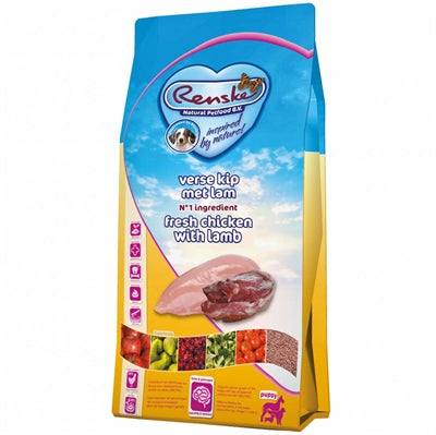 RENSKE SUPER PREMIUM PUPPY KIP / LAM 2 KG
