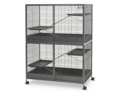 SAVIC SUITE ROYALE RATTENKOOI XL ANTRACIET 115.5X67.5X152.5 CM