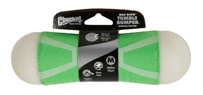 CHUCKIT TUMBLE BUMPER MAX GLOW MEDIUM 20.5X6X6 CM