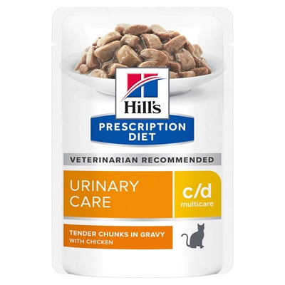 HILL'S FELINE C/D MULTICARE UNRINARY CARE CHICKEN 12X85 GR