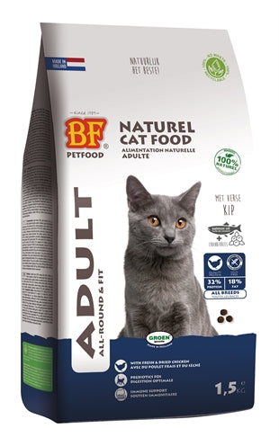 BIOFOOD PREMIUM QUALITY KAT ADULT FIT 1.5 KG
