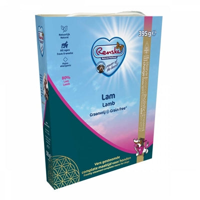 RENSKE VERS VLEES LAM GRAANVRIJ 10X395 GR
