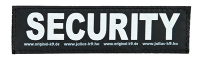 JULIUS K9 LABELS VOOR POWER-HARNAS / TUIG SECURITY SMALL