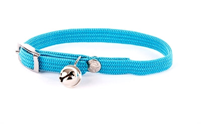 MARTIN HALSBAND KAT ELASTISCH NYLON TURQUOISE 30X1 CM