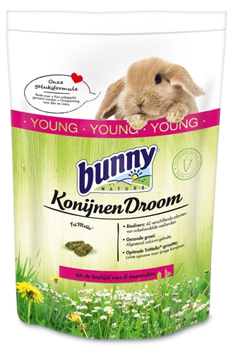 BUNNY NATURE KONIJNENDROOM YOUNG 1.5 KG