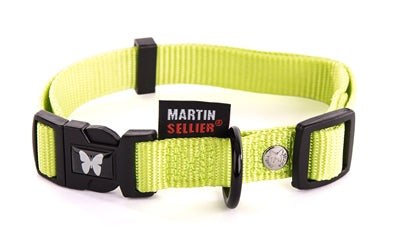 MARTIN HALSBAND VERSTELBAAR NYLON GROEN 45-65X2.5 CM