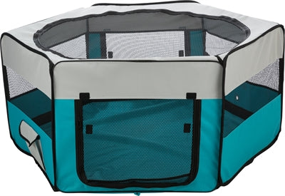 TRIXIE PUPPY REN TURQUOISE / GRIJS 130X130X55 CM