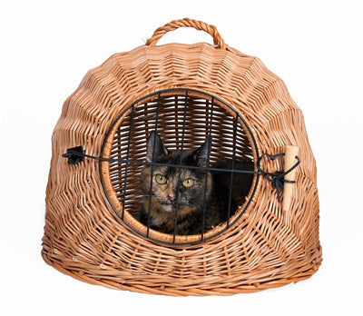 TRIXIE ROTAN KATTENMAND MET DEUR o 50CM