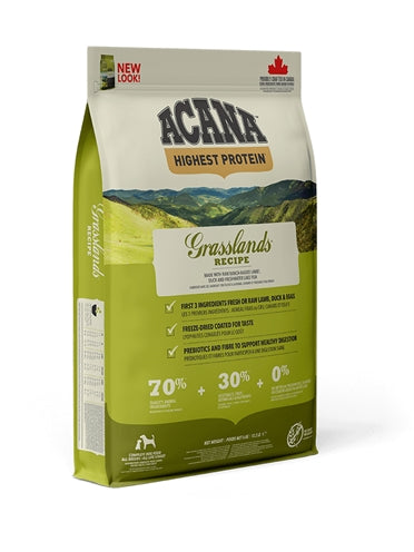 ACANA HIGHEST PROTEIN GRASSLANDS DOG 11.4 KG