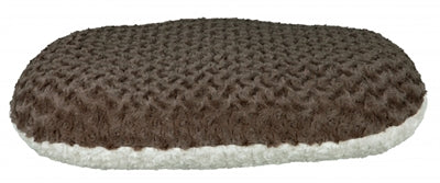 TRIXIE OVAAL KUSSEN KALINE GRIJS/WIT 54X35 CM