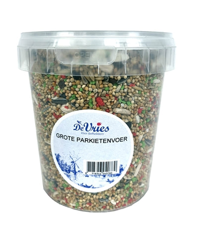 DE VRIES GROTE PARKIETENVOER 630 GR