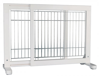 TRIXIE AFSLUITHEK UITSCHUIFBAAR WIT 65-108X61 CM