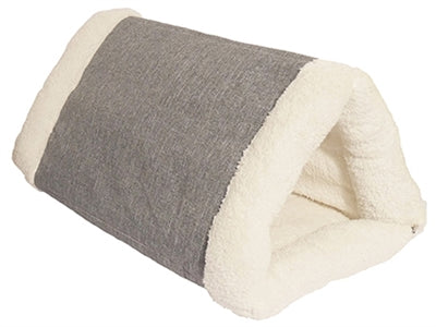 ROSEWOOD KATTENMAND SNUGGLE PLUSH 2 IN 1 PIRAMIDE / DEKEN 30X53X26.5 CM
