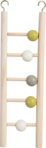 ZOLUX LADDER HOUT 5 TREDEN MET KRALEN 1X7X23.5 CM