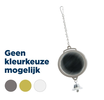 ZOLUX SPIEGEL ROND MET BEL ASSORTI 5.5X1X16.5 CM