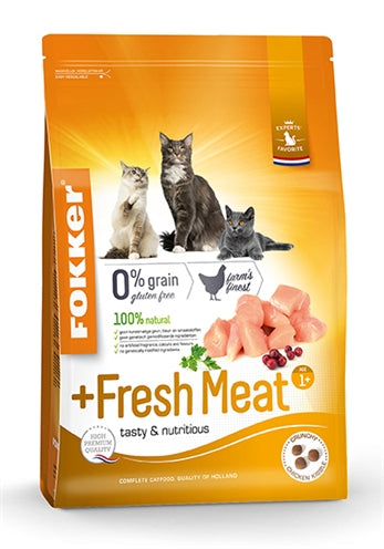 FOKKER KAT +FRESH MEAT 2.5 KG