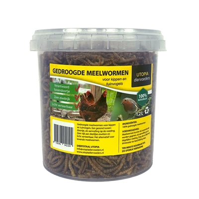 GEDROOGDE MEELWORMEN 1.2 LTR