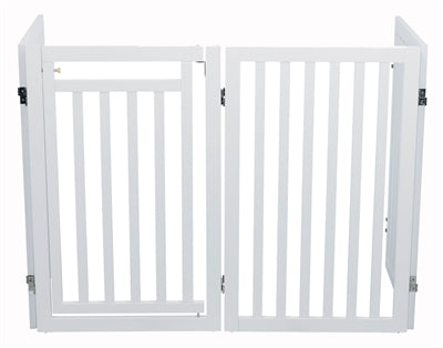 TRIXIE HONDENHEK MET DEUR WIT 60-160 X 81 CM