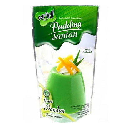 Nutrijell Pudding Pandan 130g