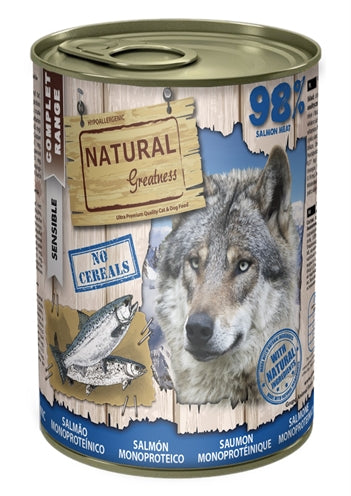 NATURAL GREATNESS MONOPROTEIC SALMON RECIPE 400 GR