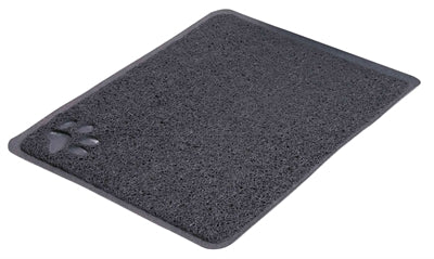 TRIXIE SCHOONLOOPMAT VOOR KATTENBAK ANTRACIET 45X37 CM