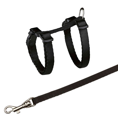 TRIXIE KITTENTUIG MET RIEM ASSORTI 19-31 CM / 1.20 MTR X 8 MM