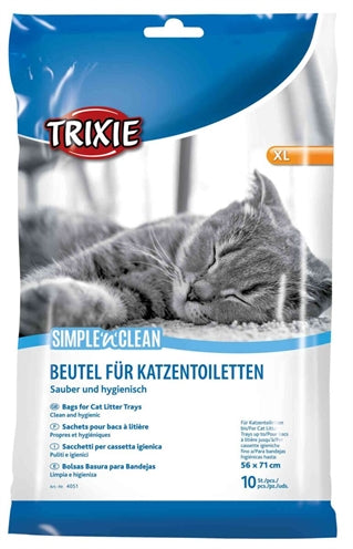 TRIXIE KATTENBAKZAK SIMPLE'N'CLEAN TOT 71X56 CM 10 ST