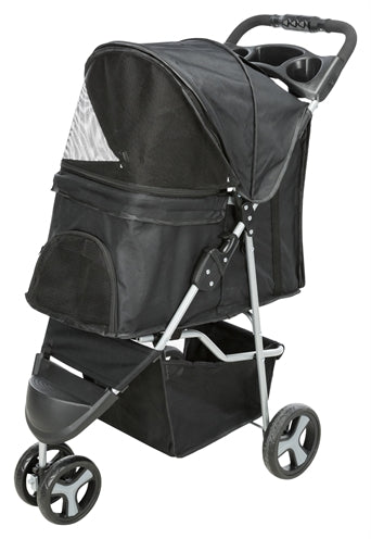 TRIXIE HONDENBUGGY ZWART 80X47X100 CM