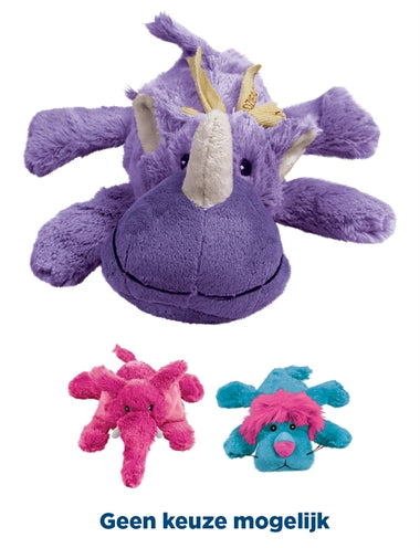 KONG COZIE BRIGHTS ASSORTI 13.5X15.5X7 CM