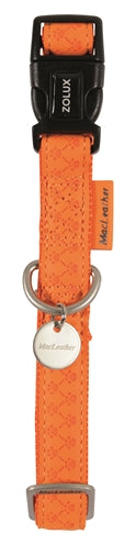 MACLEATHER HALSBAND ORANJE 20-40X1.5 CM