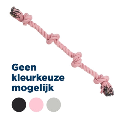 TRIXIE FLOSTOUW 4-KNOOP ASSORTI 54 CM