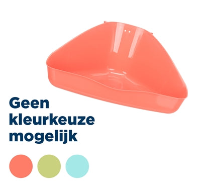 TRIXIE HOEKTOILET KNAAGDIEREN ASSORTI 36X21X30 CM