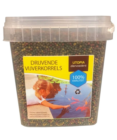 DRIJVENDE VIJVERKORREL 3 MM 1 KG 2.5 LTR