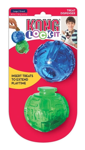 KONG LOCK-IT 8.5X8.5X8.5 CM 2 ST