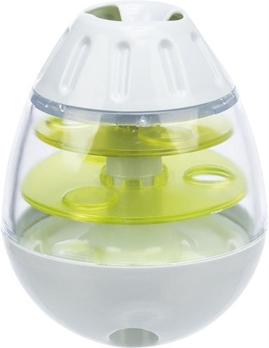 TRIXIE ROLY POLY SNACK TUIMEL EI GRIJS / LIME GROEN 13 CM