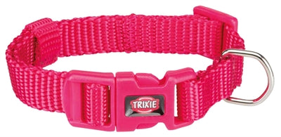 TRIXIE HALSBAND HOND PREMIUM FUCHSIA 25-40X1.5 CM