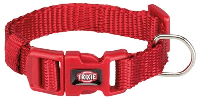 TRIXIE HALSBAND HOND PREMIUM ROOD 40-65X2.5 CM