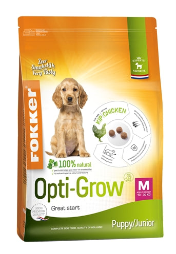 FOKKER OPTI-GROW PUPPY / JUNIOR MEDIUM 13 KG