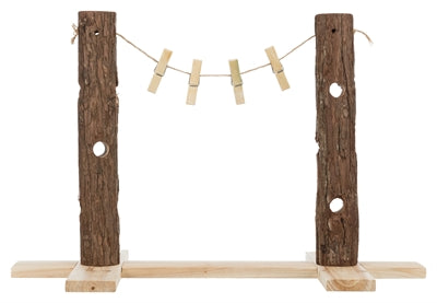 TRIXIE NATURAL LIVING VOERBOOM DUO 53X25X34 CM