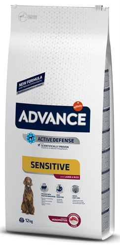 ADVANCE SENSITIVE LAMB / RICE 12 KG