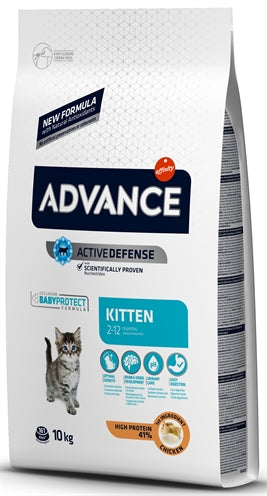 ADVANCE CAT KITTEN CHICKEN / RICE 10 KG