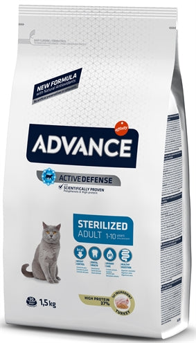 ADVANCE CAT STERILIZED TURKEY 1.5 KG