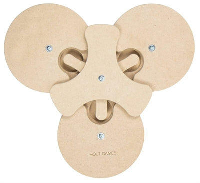 HOLT GAMES HOP ACTIVITEITENSPEL HOUT 31.5X31.5X5 CM