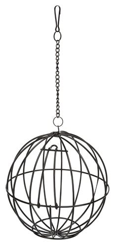 TRIXIE VOERBAL METAAL ZWART 16X16 CM