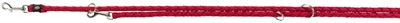 TRIXIE HONDENRIEM CAVO VERSTELBAAR ROOD 200X1.8 CM
