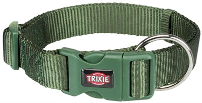TRIXIE HALSBAND HOND PREMIUM BOSGROEN 40-65X2.5 CM